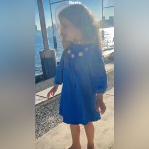 Beautiful Zara Dress for 5 years old girl. Soft denim dress